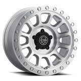 ICON Hulse 17 X 8.5 6 X 5.5 0mm Offset 4.75in BS Silver Machined - 8017858347SM