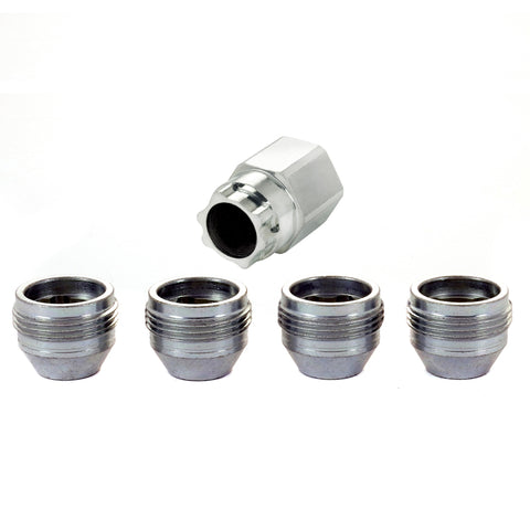 McGard Wheel Lock Nut Set - 4pk. (Under Hub Cap / Cone Seat) M14X1.5 / 22mm Hex / .893in. Length - 24019