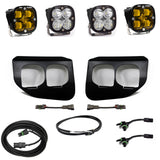 Baja Designs Ford Super Duty (20-On) Fog Lights FPK Amber SAE/Sport DC Baja Designs w/Upfitter - 447739UP