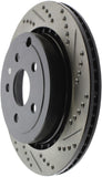 StopTech Slotted & Drilled Sport Brake Rotor - 127.62113L