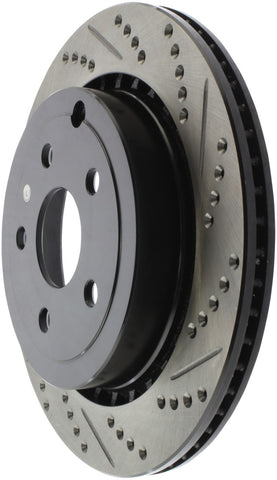 StopTech Slotted & Drilled Sport Brake Rotor - 127.62113L