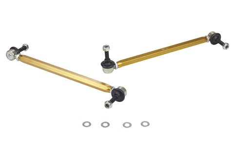 Whiteline 02-06 R53 & 06+ R56 Mini Cooper S  Front Swaybar link kit-adjustable ball end links - KLC105