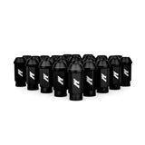 Mishimoto Aluminum Locking Lug Nuts M12x1.5 27pc Set Black - MMLG-15-27LBK