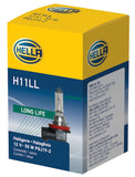 Hella Bulb H11 12V 55W PGJ19-2 T4 LONG LIFE - H11LL