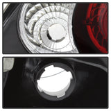 Spyder Acura RSX 02-04 Euro Style Tail Lights Black ALT-YD-ARSX02-BK - 5000330