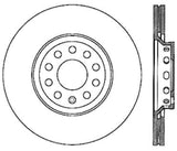 StopTech Power Slot 98-04 Audi A6 Quattro Avant Front Right Drilled Rotor - 128.33107R