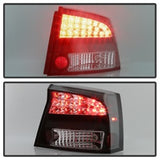 Spyder Dodge Charger 06-08 LED Tail Lights Black ALT-YD-DCH05-LED-BK - 5002273