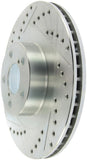 StopTech Select Sport 03-08 Subaru Forester Sport Slotted and Drilled Left Front Rotor - 227.47018L