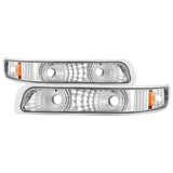 Xtune Chevy Silverado 99-02 / Chevy Suburban/TahOE 00-06 Amber Bumper Lights Euro CBL-JH-CS99-AM-E - 5064295