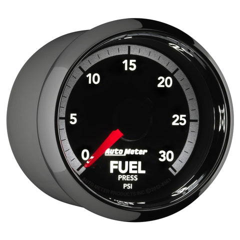 Autometer Factory Match 52.4mm Full Sweep Electronic 0-30 PSI Fuel Pressure Gauge Dodge 4th Gen - 8561