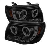 Spyder Toyota Tacoma 05-11 Projector Headlights CCFL Halo LED Blk Smke PRO-YD-TT05-CCFL-BSM - 5079046