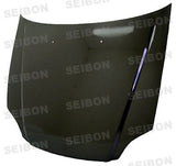 Seibon 96-98 Honda Civic OEM Carbon Fiber Hood - HD9698HDCV-OE