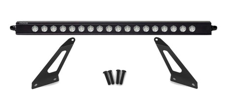 Putco 07-18 Jeep Wrangler JK - 20in Luminix Light Bar w/ Hood bracket Luminix Jeep LED Kits - 10020JK