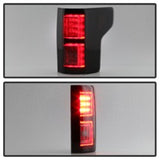 Spyder Ford F150 2015-2017 Light Bar LED Tail Lights - Black Smoke ALT-YD-FF15015-LBLED-BSM - 5083685