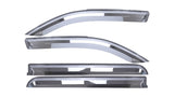 Putco 19-20 Ram 1500 - Quad Cab (Set of 4) Element Chrome Window Visors - 480070