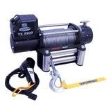 Superwinch 9500 LBS 12V DC 11/32in x 95ft Steel Rope Tiger Shark 9500 Winch - 1595200