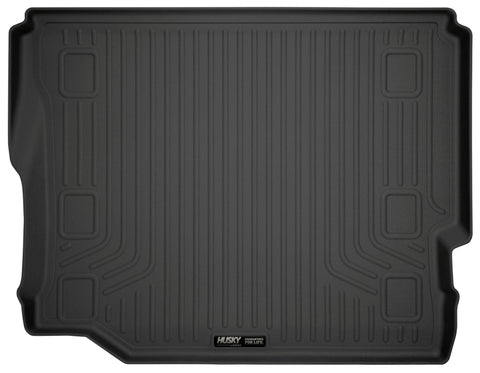 Husky Liners 19-24 Jeep Wrangler JLU (No Subwoofer) WeatherBeater Black Rear Cargo Liner - 20731