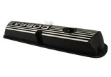 Ford Racing Black Satin Valve Cover Cobra - M-6582-A