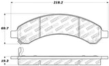 StopTech Sport Brake Pads w/Shims - Front - 309.09890