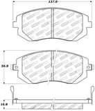 StopTech Street Touring 03-05 WRX/ 08 WRX Front Brake Pads - 308.09290