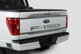 Putco 2021 Ford F-150 Stainless Steel Black Platinum Upper/Lower Tailgate Accent (2pcs) - 403469BP