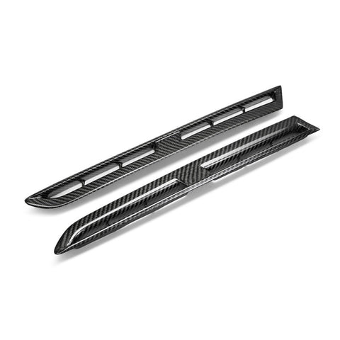 Seibon 09-10 Nissan GTR R35 Carbon Fiber Fender Ducts (Pair) - FD0910NSGTR