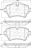 StopTech Street Brake Pads - Front - 308.18010