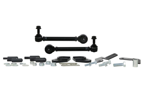 Whiteline 18-19 Jeep Wrangler Front Sway Bar Link Kit - KLC234