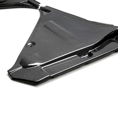 Seibon 09-10 Nissan GT-R R35 Carbon Fiber Cooling Plate - CP0910NSGTR