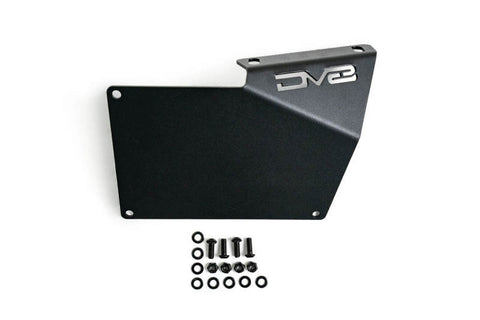 DV8 Offroad 21-22 Ford Bronco Factory Front Bumper License Relocation Bracket - Side - LPBR-02