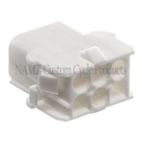 NAMZ AMP Mate-N-Lock 6-Position Male Wire Cap Connector w/Wire Seal - NA-350781-1