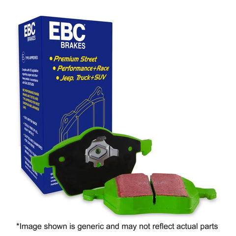 EBC 00-04 Ford Escape 2.0 Greenstuff Front Brake Pads - DP61616