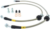 StopTech 08-10 Mitsubishi Lancer Stainless Steel Front Brake Lines - 950.46008