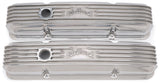 Edelbrock Valve Cover Classic Series Chevrolet 1959-1986 262-400 CI V8 Polshed - 4144