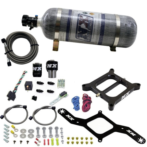 Nitrous Express 4150 Gasoline (RNC) Nitrous Kit w/12lb Bottle - 55040-12