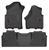 Husky Liners 19-21 RAM 2500/3500 Mega Cab Weatherbeater Front and 2nd Seat Floor Liners - Black - 94131