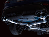 AWE Tuning 2022+ VB Subaru WRX Track Edition Exhaust - Chrome Silver Tips - 3020-42979