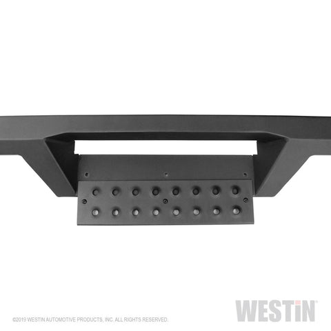 Westin 19-20 Chevrolet Silverado / GMC Sierra 1500 HDX Drop Nerf Step Bars - Textured Black - 56-14115