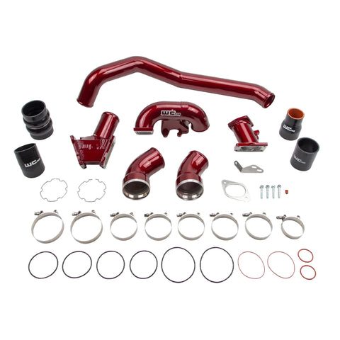 Wehrli 07.5-10 GMC/Chevrolet 6.6L Duramax Stage 1 High Flow Intake Bundle Kit - Gloss White - WCF100324-GW