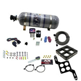 Nitrous Express Single Entry Crossbar RNC .178 4500 Flange Nitrous Kit (250-650HP) w/Comp Bottle - 63970-12