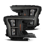 AlphaRex 18-20 Ford F-150 NOVA LED Proj Headlight  Blk (14th Gen G2 Style) - 880248