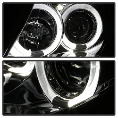 Spyder BMW Z4 03-08 Projector Headlights Halogen Model Only - LED Halo Chrome PRO-YD-BMWZ403-HL-C - 5029089