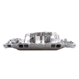 Edelbrock SBC Perf Air Gap Manifold Polished - 26011