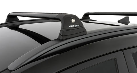 Rhino-Rack 18-22 Hyundai Kona 1st Gen 5 Door SUV w/Flush Rails Vortex RVP 2 Bar Roof Rack - Black - RVP69