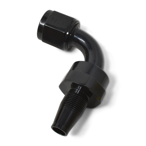 Russell Performance -10 AN 90 Degree Hose End Without Socket - Black - 615183