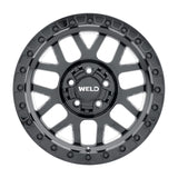 Weld Off-Road W902 17X9.0 Cinch Beadlock 5X127 5X139.7 ET-12 BS4.50 Gloss Black MIL 87.1 - W90279057450