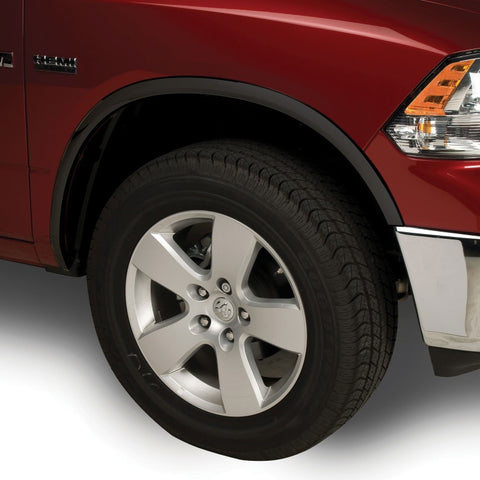 Putco 09-18 Ram 1500 - Hemi and Non-Hemi - w/o Factory Fender Flares Black Platinum Fender Trim - 97190BP