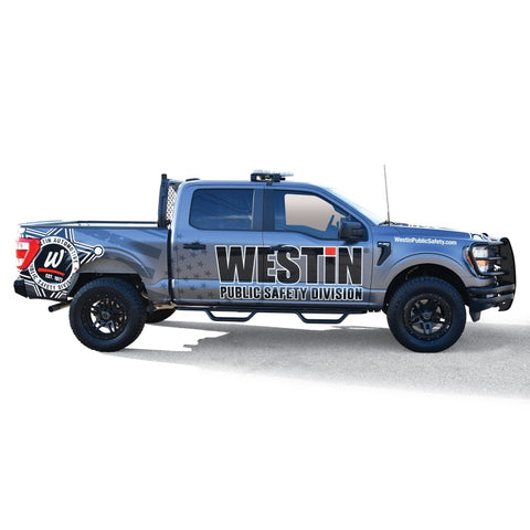 Westin 15-22 Ford F-150 SuperCrew / 17-22 F-250/350 Crew Cab Outlaw Nerf Step Bars - 20-13945