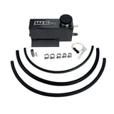 Wehrli 11-16 Chevrolet 6.6L LML Duramax Twin Turbo Style Coolant Tank Kit - WCFab Grey - WCF100644-GRY
