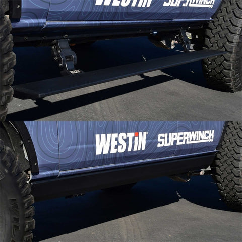 Westin 21-23 Ford Bronco 4dr (Excl. Bronco Sport) Pro-e Running Boards - Tex. Blk - 29-24195